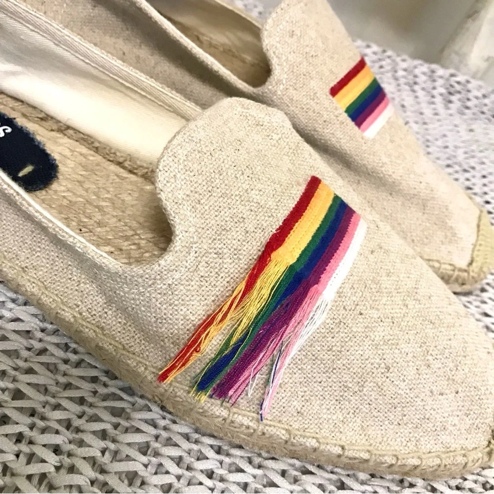 Soludos Rainbow Men’s Smoking Espadrilles